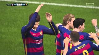 FIFA 16: Messi Dribbling and Assist