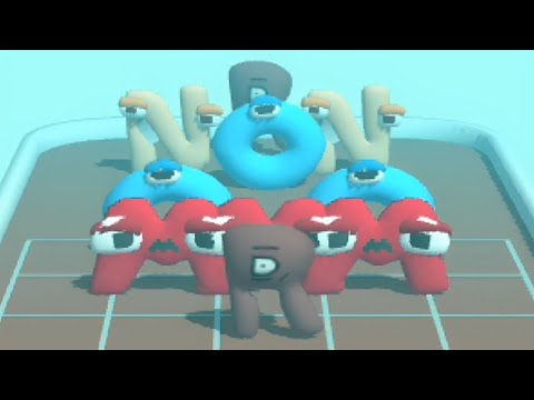 [LAW VERSION] MERGE OOOOO 'ALPHABET LETTER LORE' Run Battle NEW Version ...
