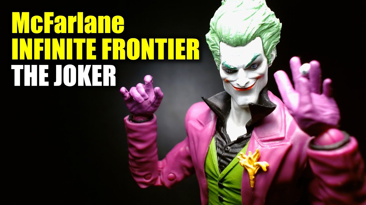 McFarlane Joker Infinite Frontier Batman DC Multiverse DC Comics Action Figure Unboxing and Review