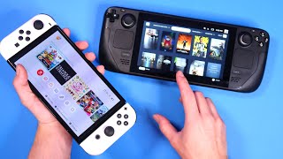  Diferencias  Steam Deck Vs Nintendo Switch Oled comparacin cul Es Mejor Comprar