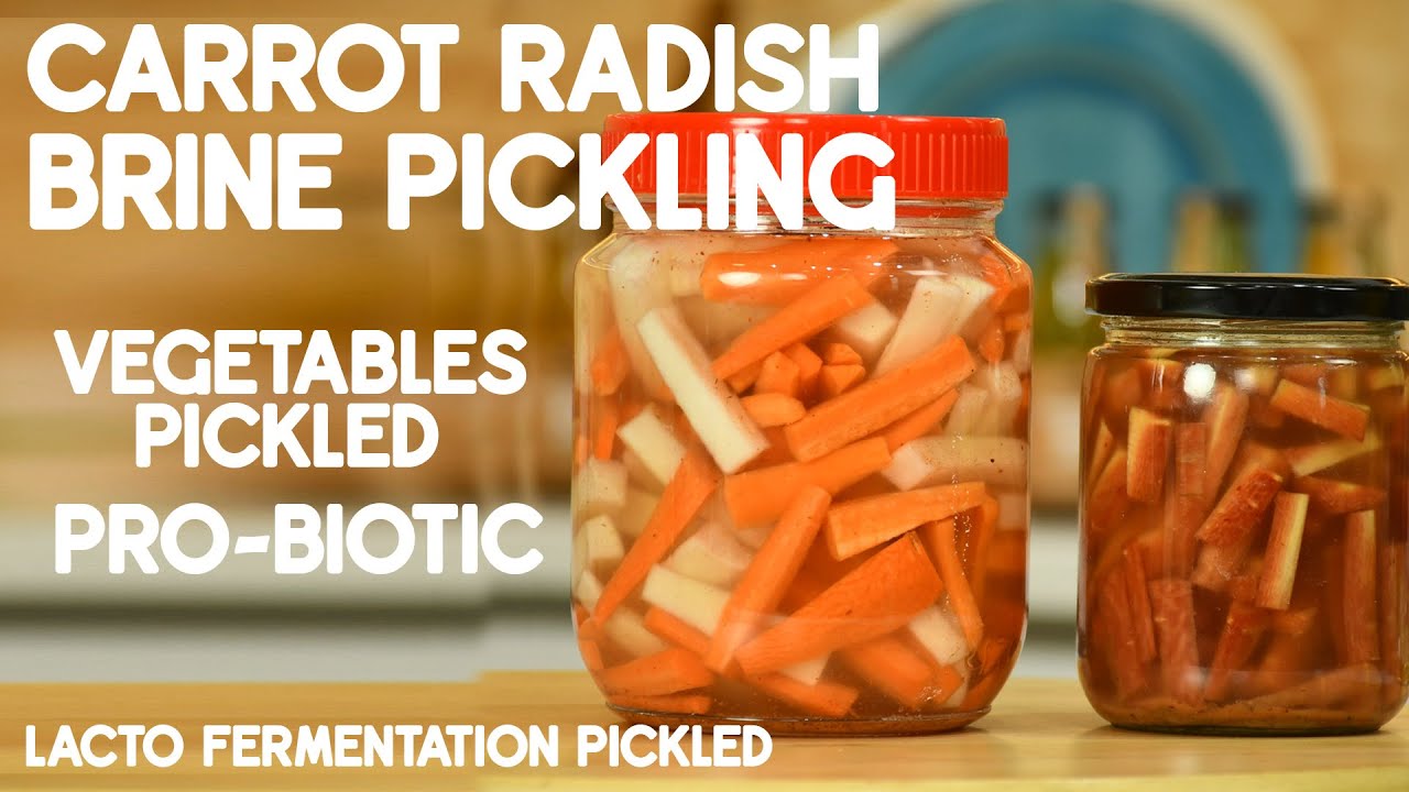 Carrot Radish Brine Pickle | गाजर मूली का अचार | Winter Pickle | ChefHarpalSingh & Dhanashree | chefharpalsingh