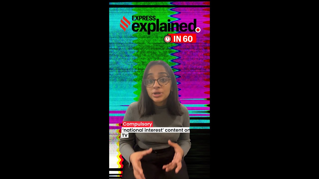 'National interest' content on TV: What is it?