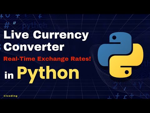 Day 1: Build a Live Currency Converter in Python | Real-Time Exchange Rates!