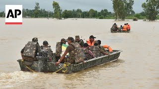 Powerful Rain Devastates India Causing Landslides And Flooding