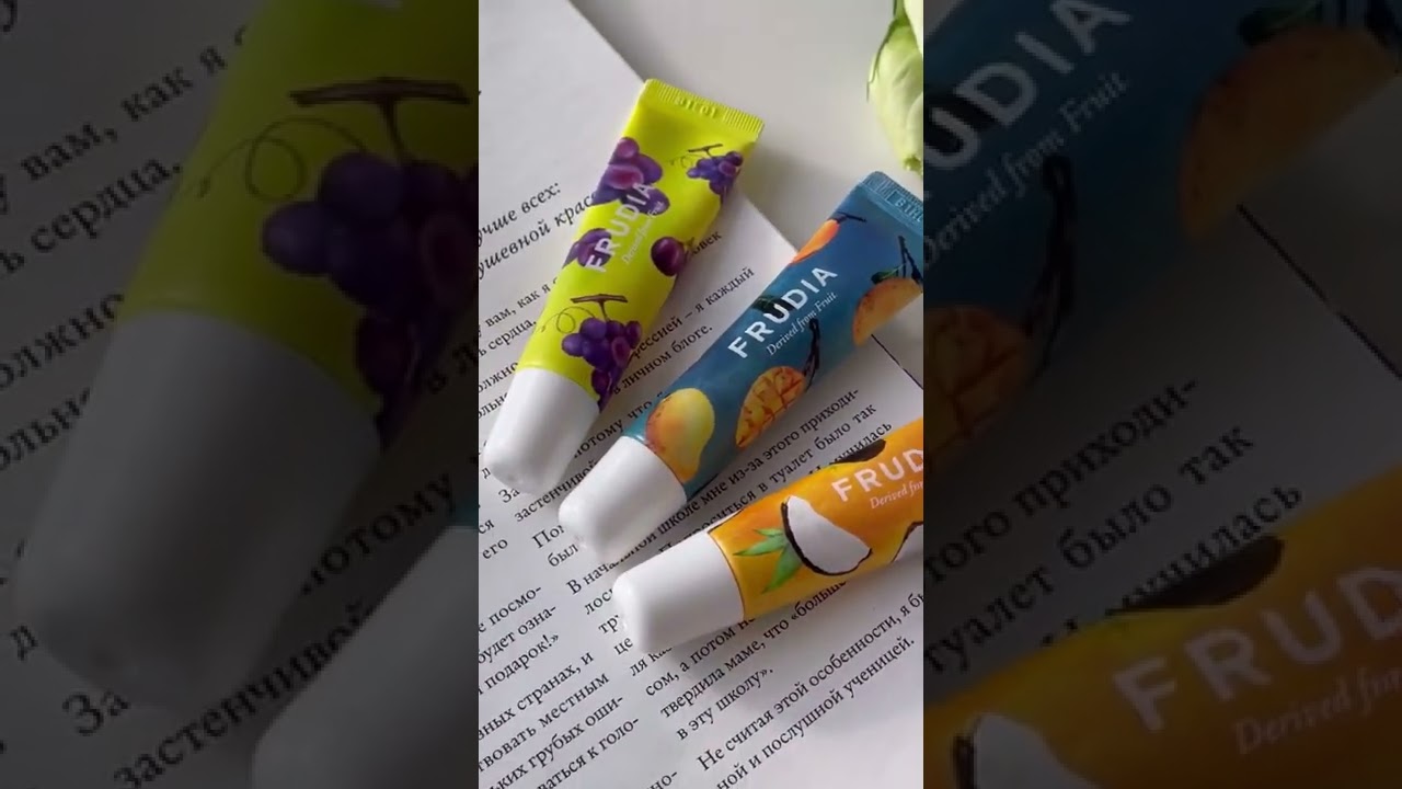 FRUDIA Смягчающий крем для губ . Производство Корея
