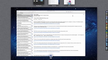 Mac OS X Lion: Mission Control
