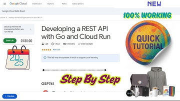 Developing a REST API with Go and Cloud Run || GSP761 || #qwiklabs #arcade #googlecloud