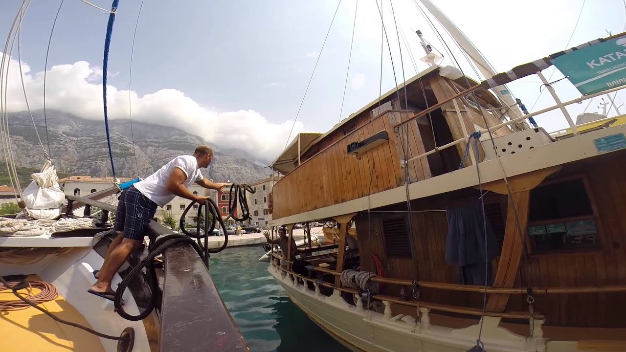 Croatian Island Sailing Tour Contiki 2014 GoPro YouTube