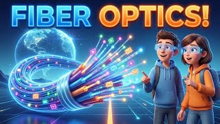 How Fiber Optics Work The Physics Of Light Waves For Kids