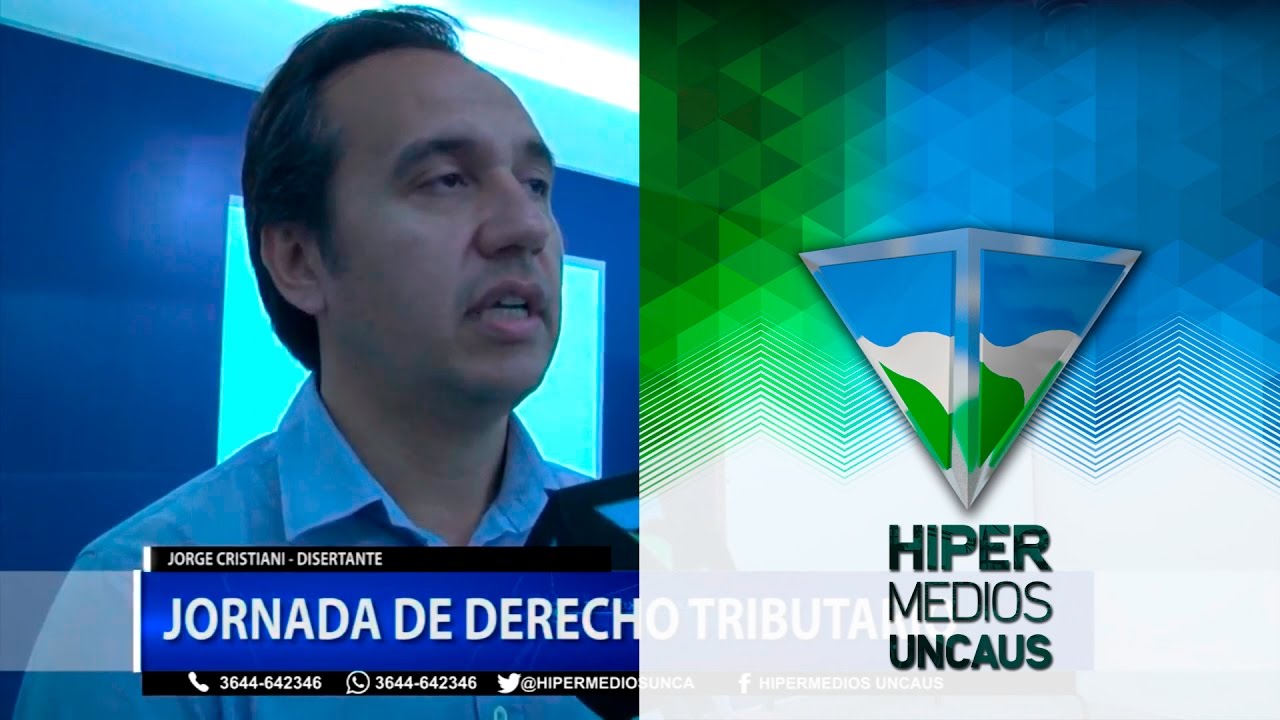  [JORNADA DE DERECHO TRIBUTARIO] - JORGE CRISTIANI