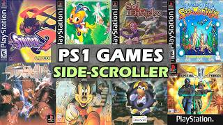 THE 30 BEST PS1 2D SIDE SCROLLER GAMES  || PS1 GAMES