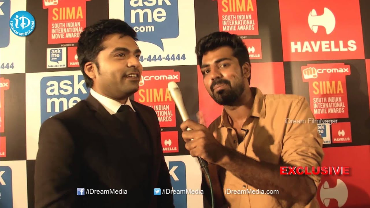 STR Simbu Likes Malayalam Girls @ SIIMA 2014, Malaysia