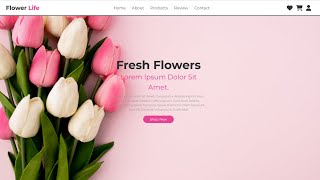 Website banner design using html & CSS only