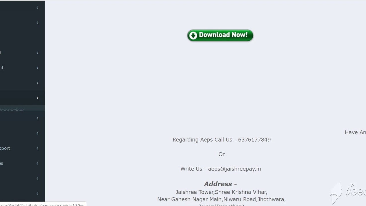 Yes Bank aeps In Jaishree India Ltd.