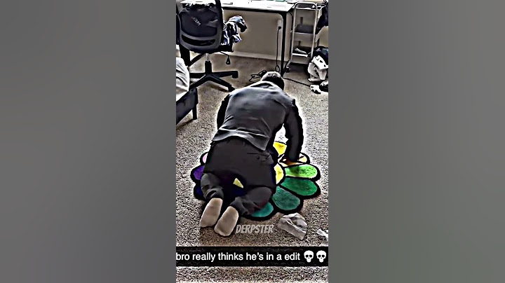bro thinks he’s in an edit 💀