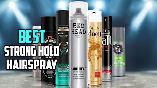 Top 5 Best Strong Hold Hairspray for Curly Hair/Fine Hair/Thick Hair & Humidity [Review 2023]