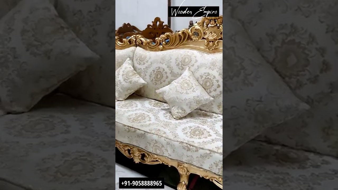 Deep Carving Sofa set |  Heavy Carving Sofa set |  Premium Segment Royal Sofa | 