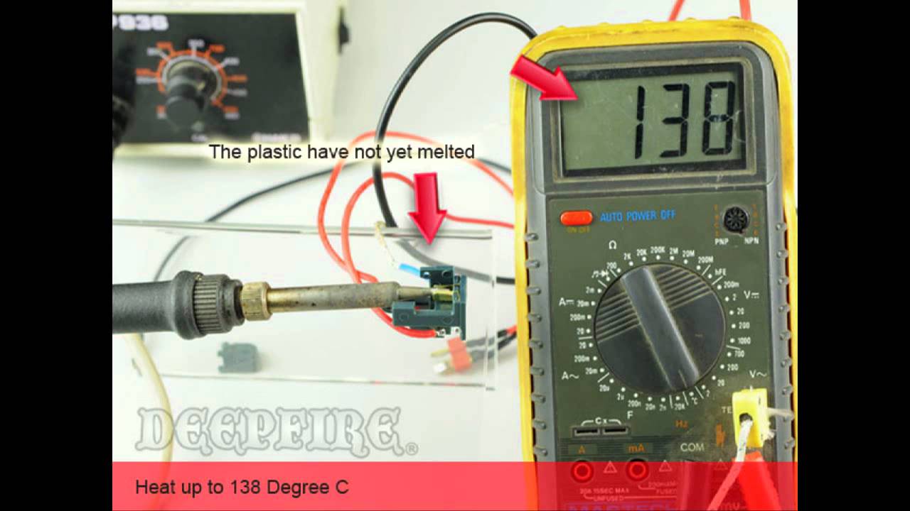 350°C Heat Resistant Switch Set Deep Fire YouTube