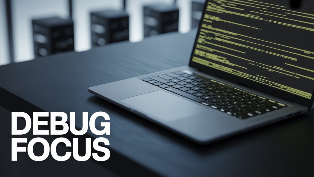 Coding Focus Music – Dark Minimal Electronic for Deep Debugging (12 min)