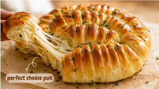 This Cheesy Garlic Bread Stays Soft for Days! (Tangzhong Recipe) screenshot 1