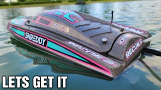 Proboat Recoil2 Stock Speed Test 100% Stock