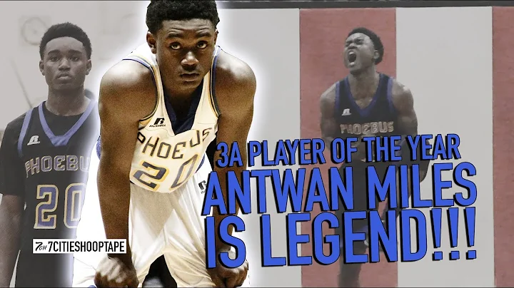 ANTWAN MILES IS LEGEND!! 3A PLAYER OF THE YEAR!!