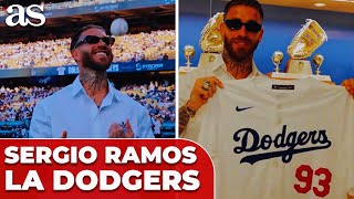 SERGIO RAMOS se pasa al BÉISBOL y causa furor en el ESTADIO de LOS ÁNGELES DODGERS