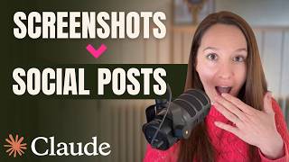 I Built a Screenshot-To-Social-Post System in Claude | 30 Mins