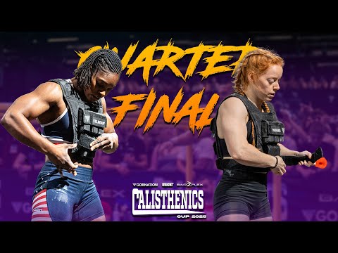 Danae Morgan vs. Sarah Throssell | Calisthenics Cup 2025 at FIBO | Quarter-Final Endurance