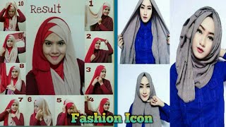 Latest Beautiful Hijab Step By Step For Girls 2018