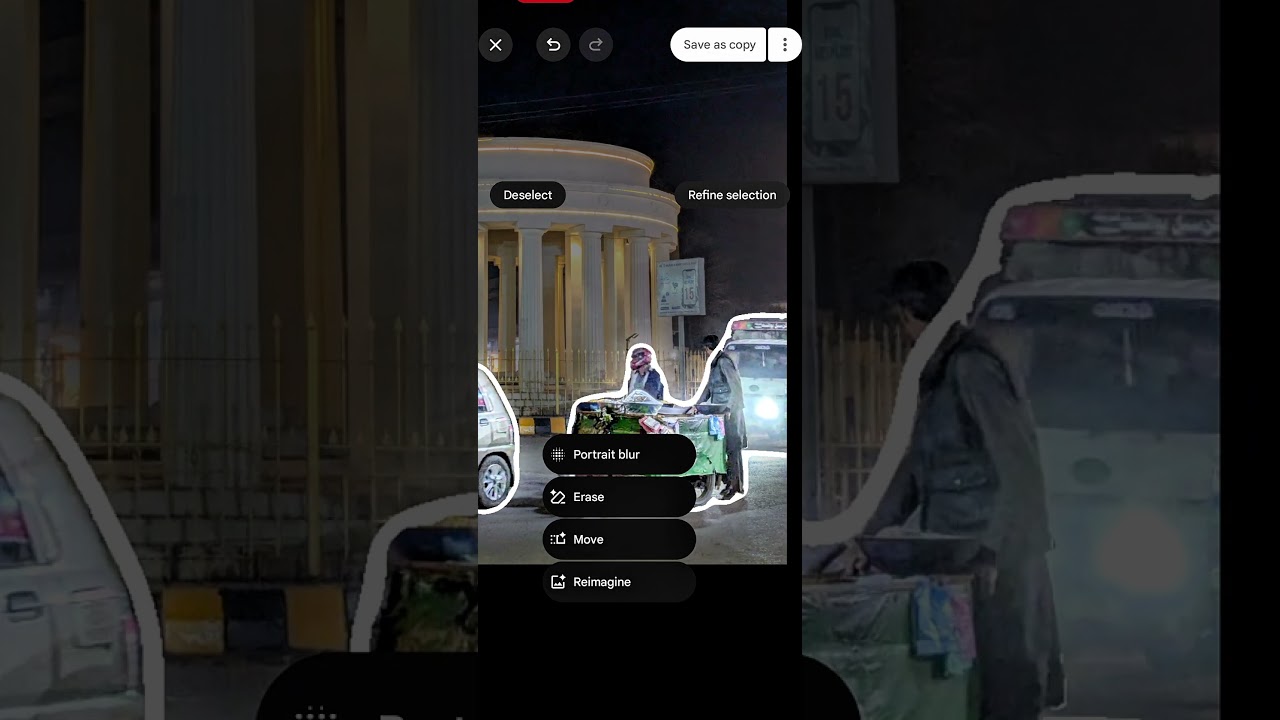 Pixel 6A Camera Night Mode Editing long exposure