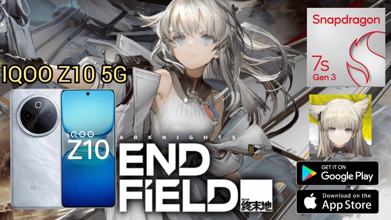 Test Game Arknights : Enfield in IQOO Z10 5G (12/512) SnapDragon 7s Gen 3