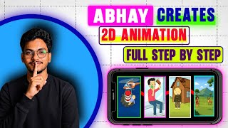Abhay Creates 2d Animation in Phone Full Tutorial 🚀 | 2d Animation Like Abhay Creates  screenshot 4