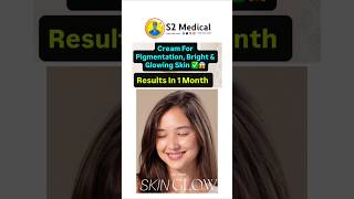 cream for pigmentation, brightening &amp; glowing skin reccmended by dermatologist #skincare #shorts