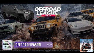 অফরোড লীগ অনলাইন: নতুন ড্রাইভ পাস অফ রোড সিজনে বিনামূল্যে হামার 3H !! @RoosterGames @Devils2999 screenshot 1