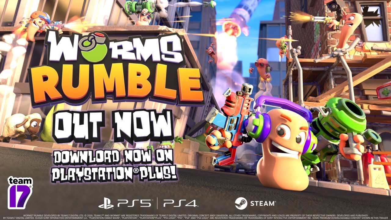 Worms Rumble Launches Worldwide On Steam Ps4 And Ps5 With Cross Play Support Mmos Com