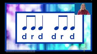 Re Flashcards - Rhythms with Solfege Underneath
