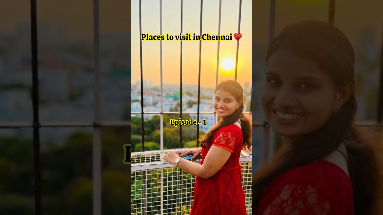 Places to visit in Chennai ♥️Episode - 1📍 Anna Nagar Tower parkTower Timing : 7AM to 6PM 