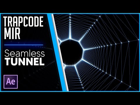 Infinite Loopable Tunnel in Trapcode Mir | After Effects Tutorial