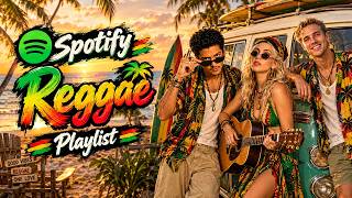 Top 20  Spotify Reggae Vibes 🍹 Bruno Mars, Charlie Puth, Ed Sheeran Maroon 5 | Ultimate Chill Reggae