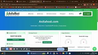 how to reset Your cPanel password (on AnitaHost)