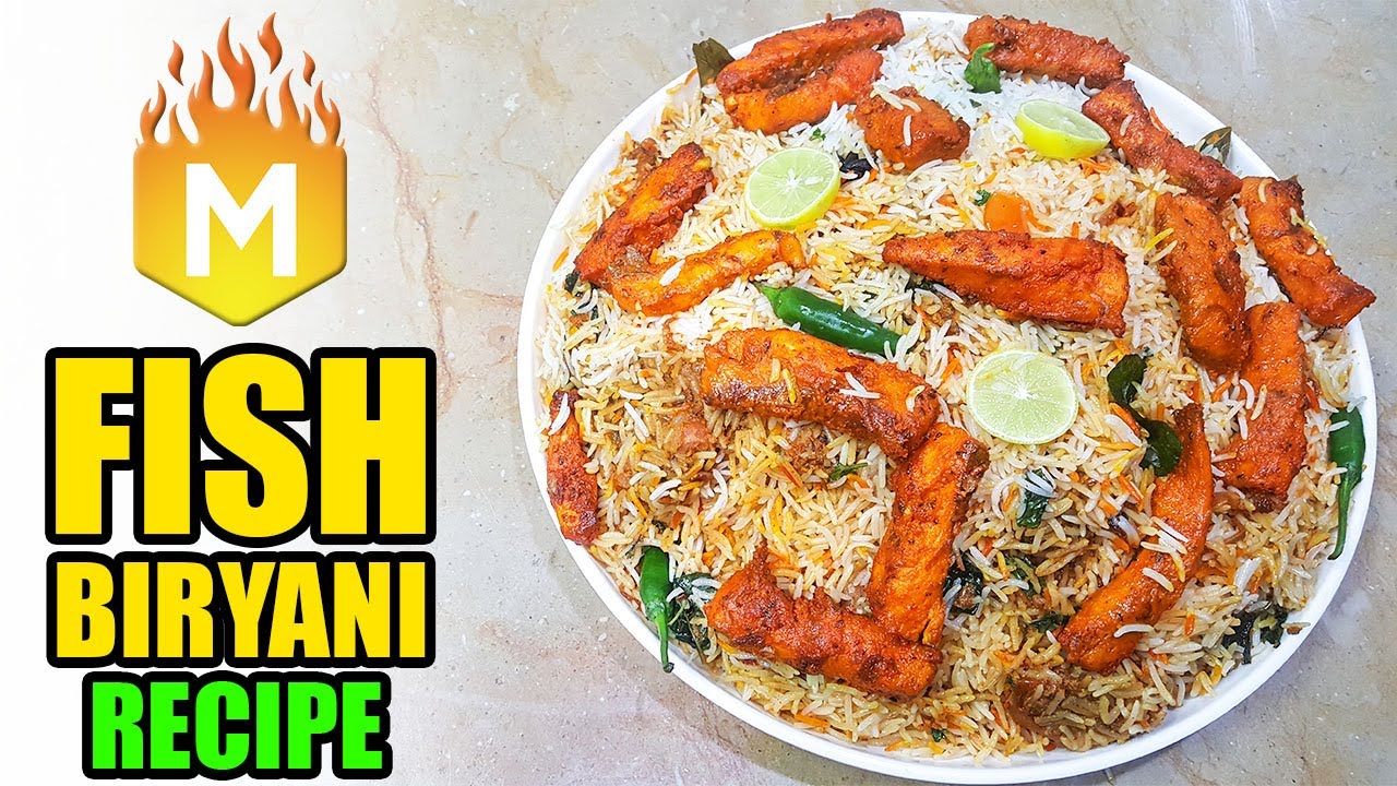 How to Make Homemade Fish Tikka Biryani Recipe for Dinner in Winter - By Mano ka Kitchen