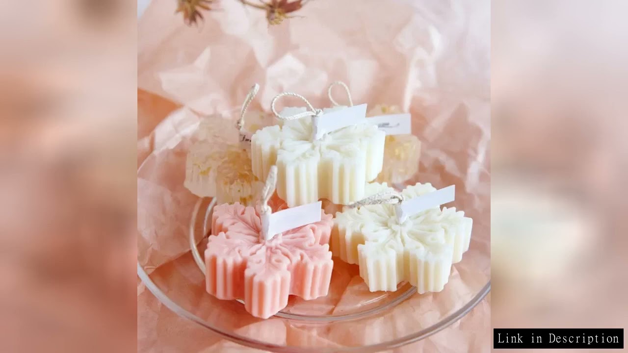 Christmas New Series Snowflake Shape Handmade Soap Epoxy Candle Mold Fondant Baking Mould Hexagonal