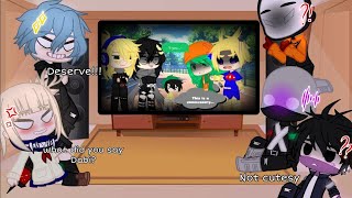 L.o.v Reacts To Ms.joke Arguing With Baby Izuku Bnhamha Ft.msjoke Gacha Club