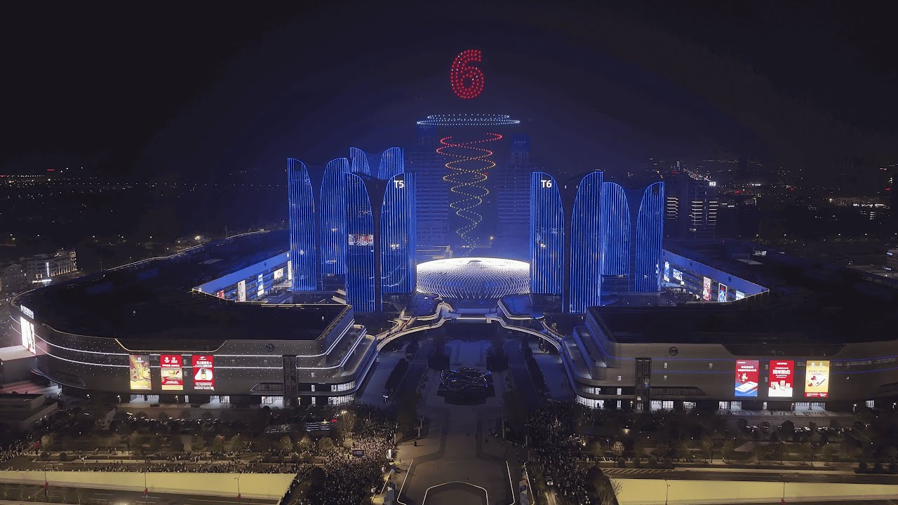 Synchronized Multi-Building Facade Lighting Control for Yiwu Global Digital Trade Center