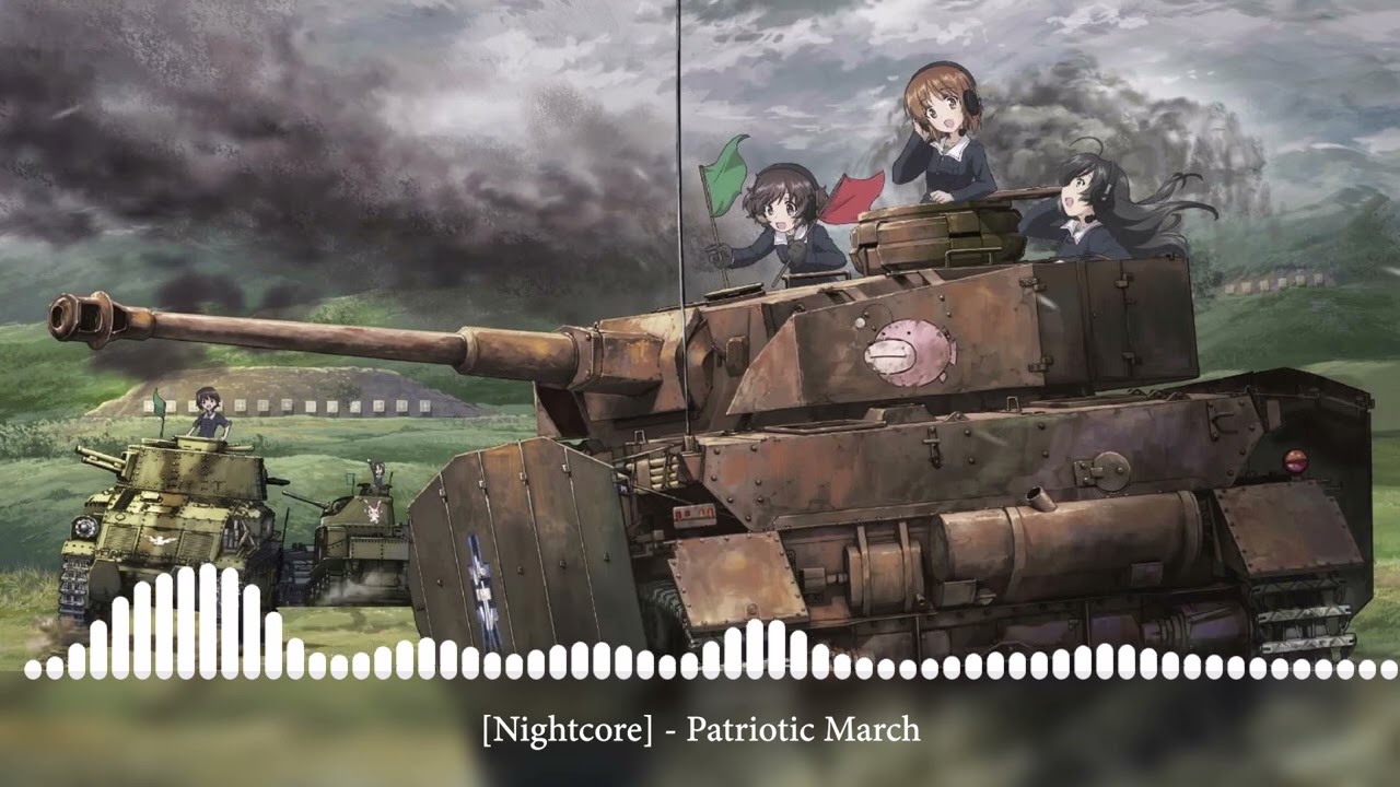 Nightcore] - Patriotic March [愛国行進曲] - YouTube