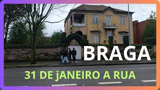 KOTIDIANO EM BRAGA - PORTUGAL - WALKING TOUR 13 Fev 2026