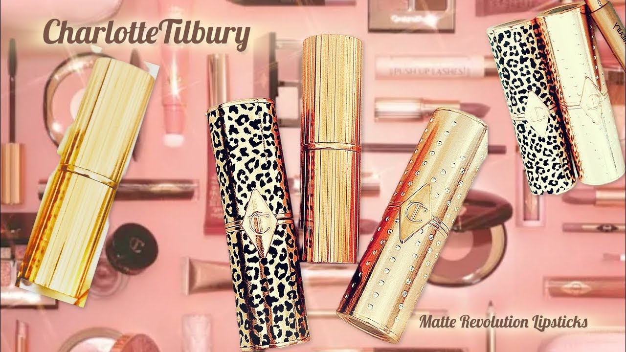 Charlotte Tilbury Lipstick Collection and swatches / CHARLOTTE TILBURY Beauty#
