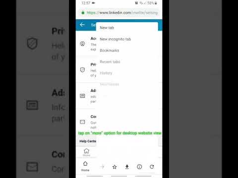 Come annullare LinkedIn premio sul telefono