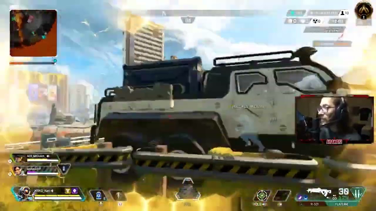 720p Gameplay Captured From PS4 | Arakari | Apex Legends